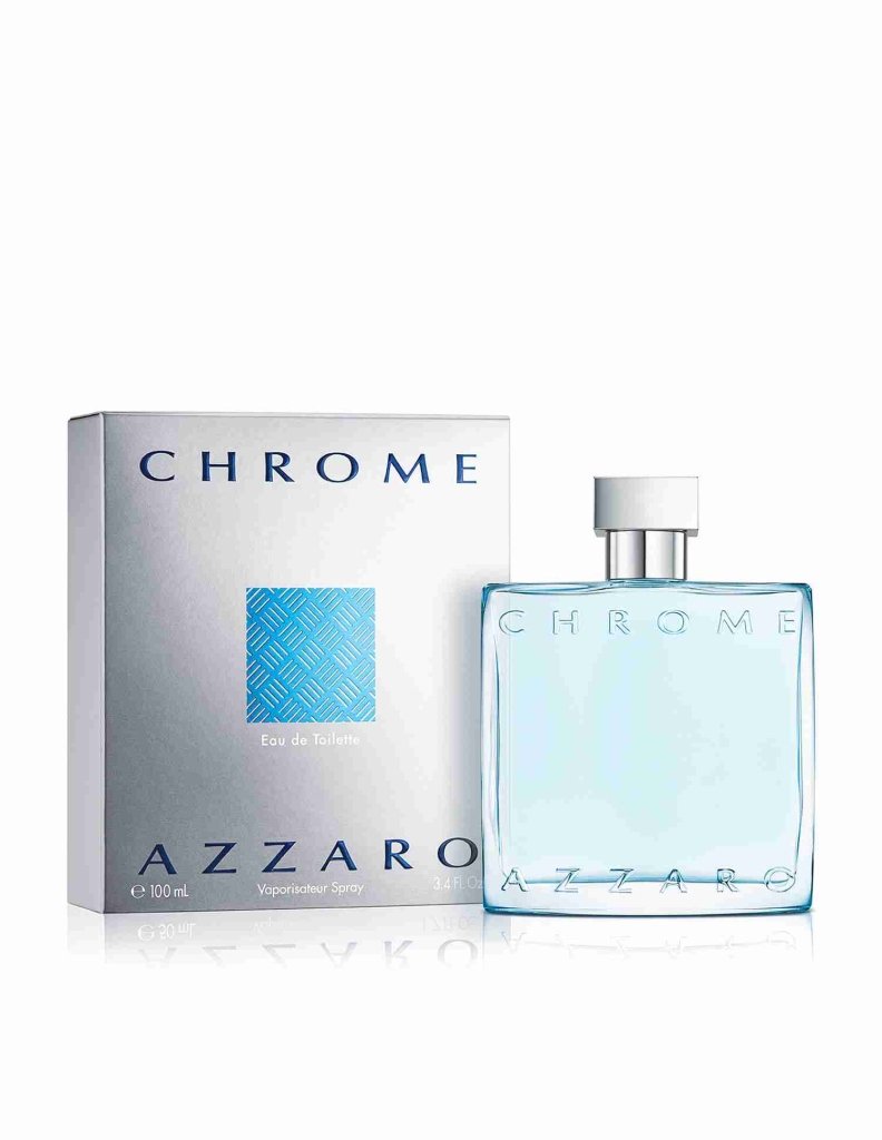 Azzaro Chrome Eau De Toilette Spray 100ml - Fragrance London
