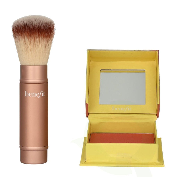 Benefit Cheek - End Getaway Set (Shellie Blush 6g + Multitasking Brush 57g) - Fragrance London