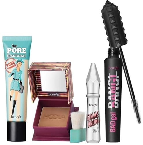 Benefit Icon Travel Set (Primer 7.5ml + Mascara 4g + Bronzer 2.5g) - Fragrance London