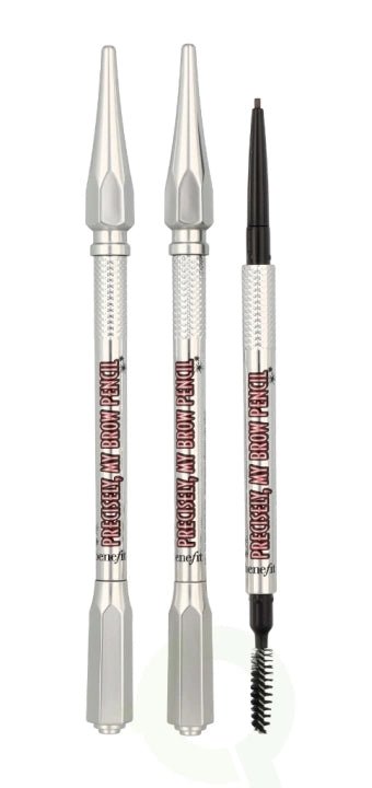 Benefit Precisely My Brow Pencil Duo Set (Shade 3 Warm Light Brown – 2x0.08g) - Fragrance London