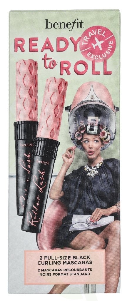 Benefit Ready To Roll Mascara Duo Set (Black 2x8.5g) - Fragrance London