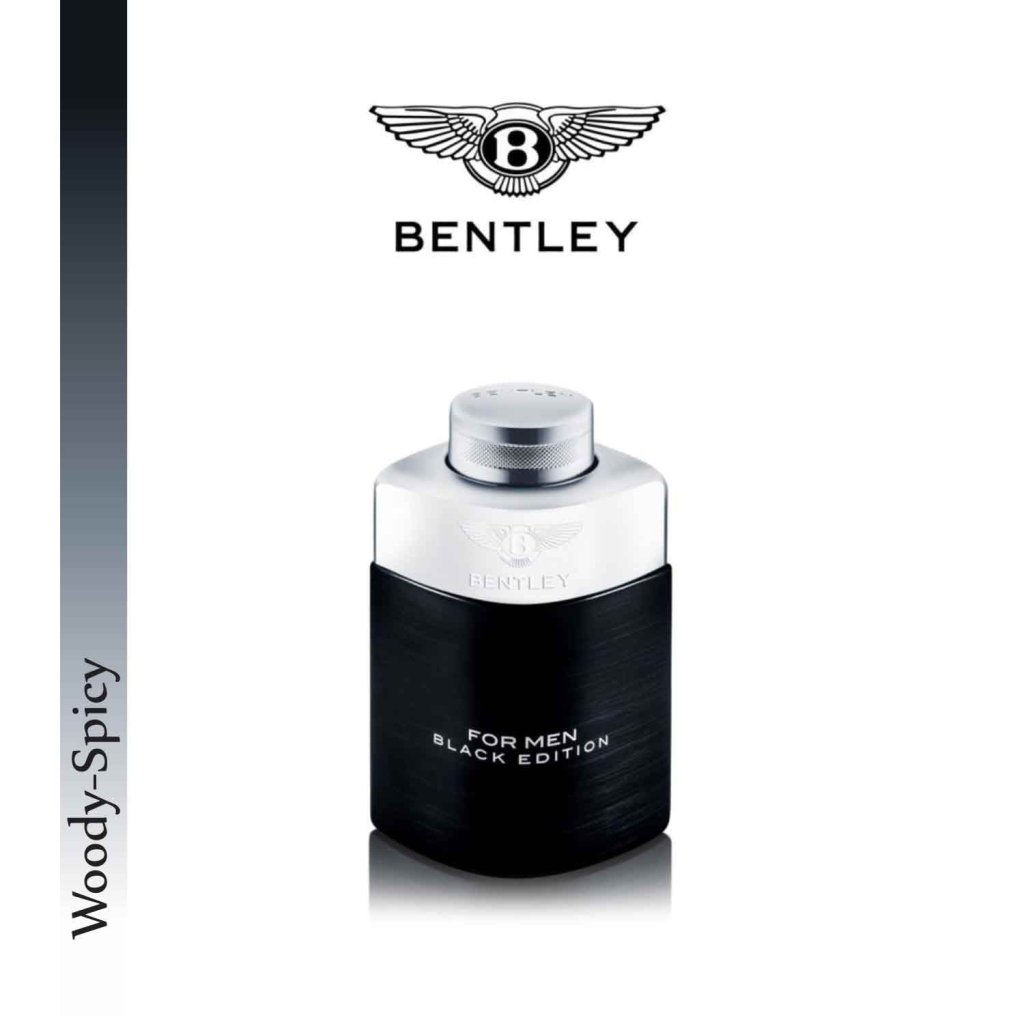 Bentley For Men Black Edition Eau de Parfum Spray 100ml - Fragrance London