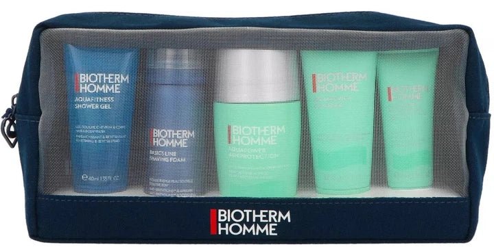 Biotherm Aquapower Set (Cleanser 40ml + Shower Gel 40ml + Shaving Foam 50ml + Deodorant 75ml + Advanced Gel 20ml) - Fragrance London