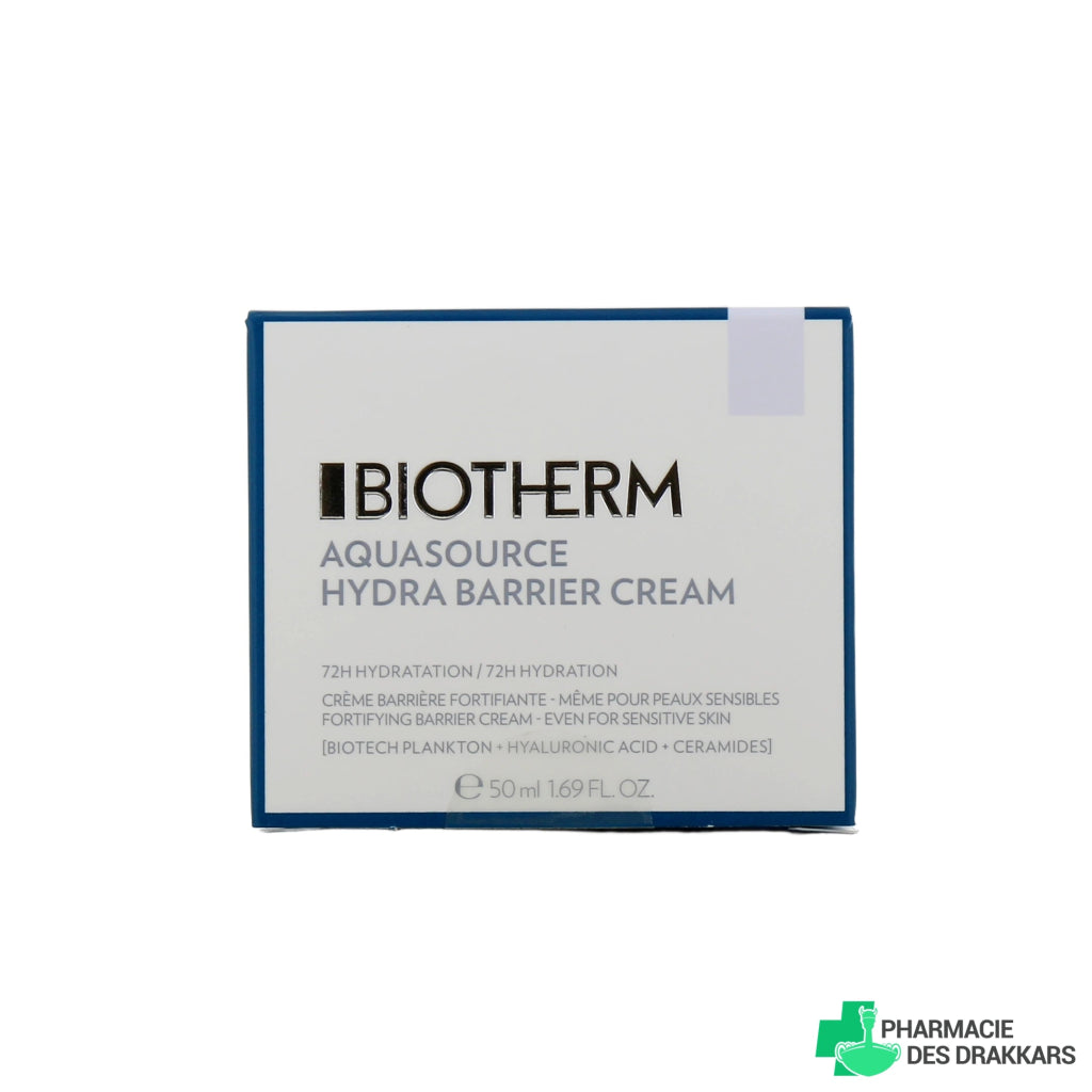 Biotherm Aquasource Hydra Barrier Day Cream 50ml - Fragrance London