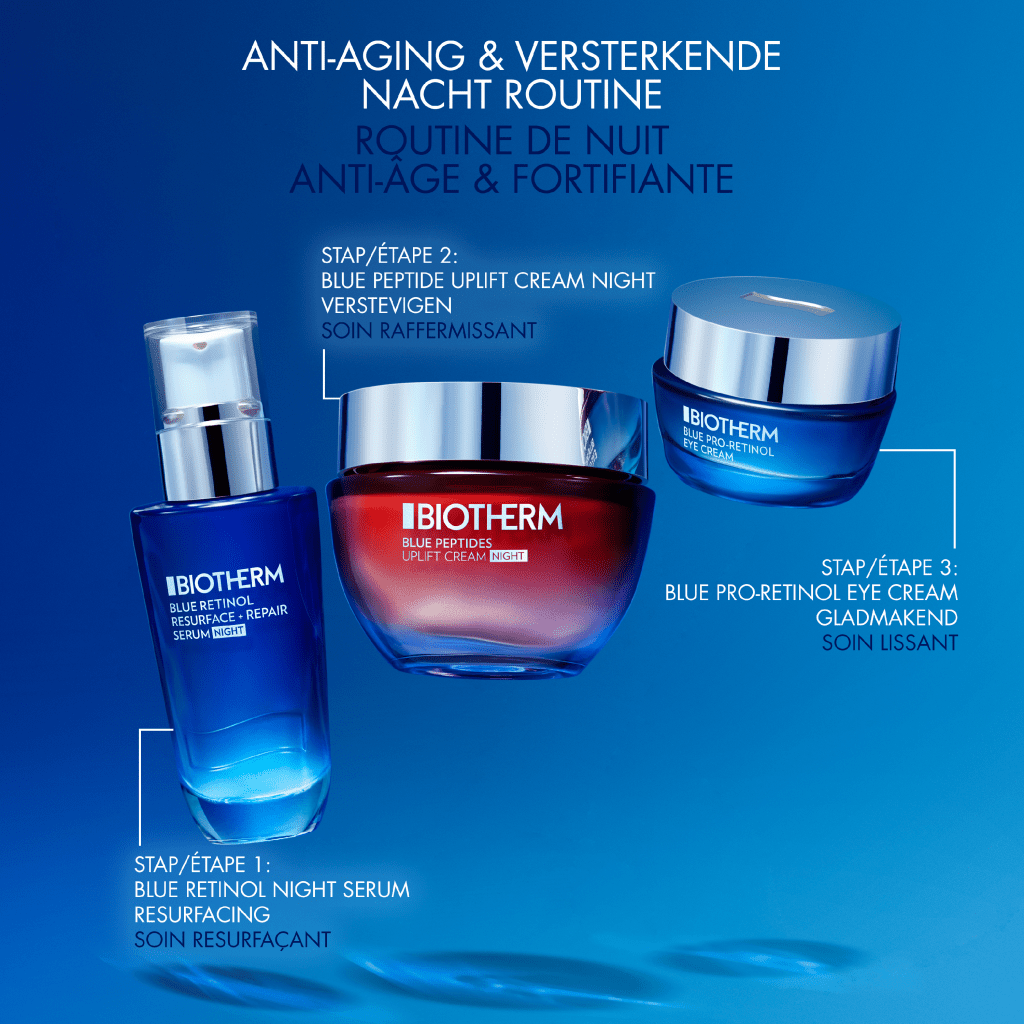 Biotherm Blue Peptides Uplift Night Cream 50ml - Fragrance London