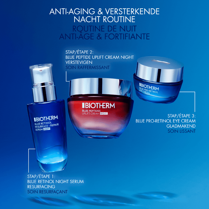 Biotherm Blue Peptides Uplift Night Cream 50ml - Fragrance London