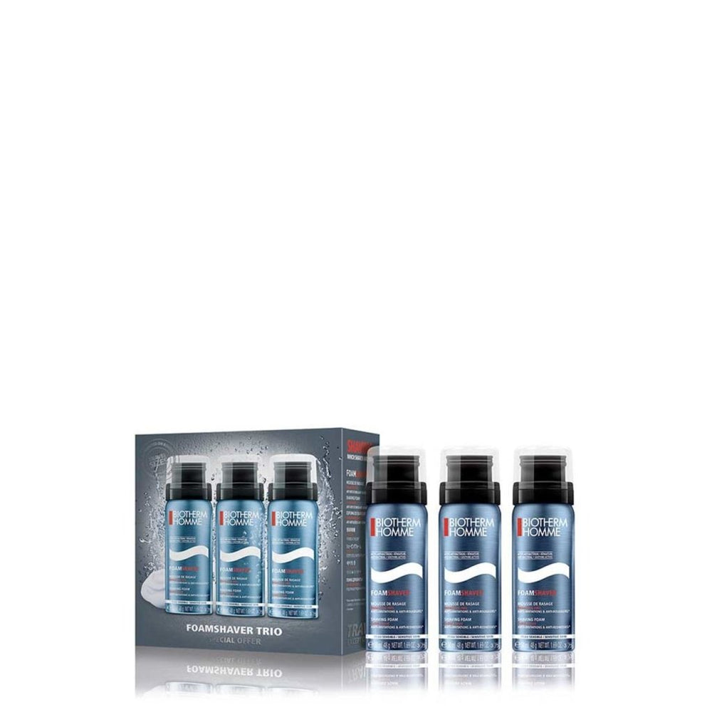 Biotherm Homme Sensitive Shaving Foam (3 x 50ml) - Fragrance London