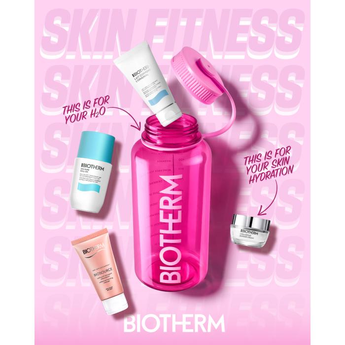 Biotherm Set (Deo Pure Deodorant Roll - On 50ml + Lait Corporel Anti - Drying Body Milk 50ml + Biosource Cleanser 50ml + Barrier Day Cream 15ml) - Fragrance London