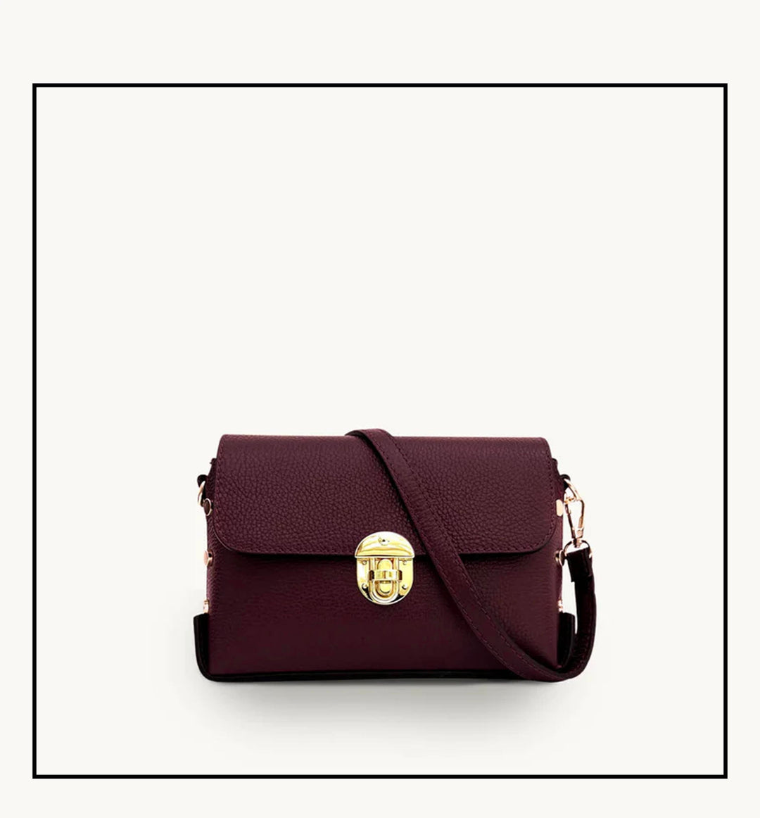 Apatchy London The Bloxsome Leather Crossbody Bag