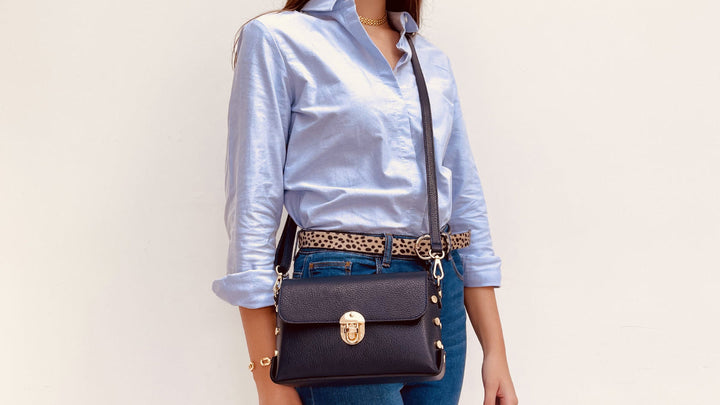 Apatchy London The Bloxsome Leather Crossbody Bag