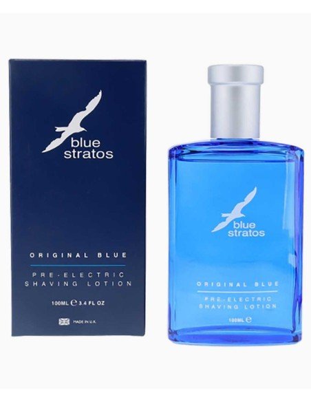 Blue Stratos Pre Electric Shaving Lotion 100ml - Fragrance London