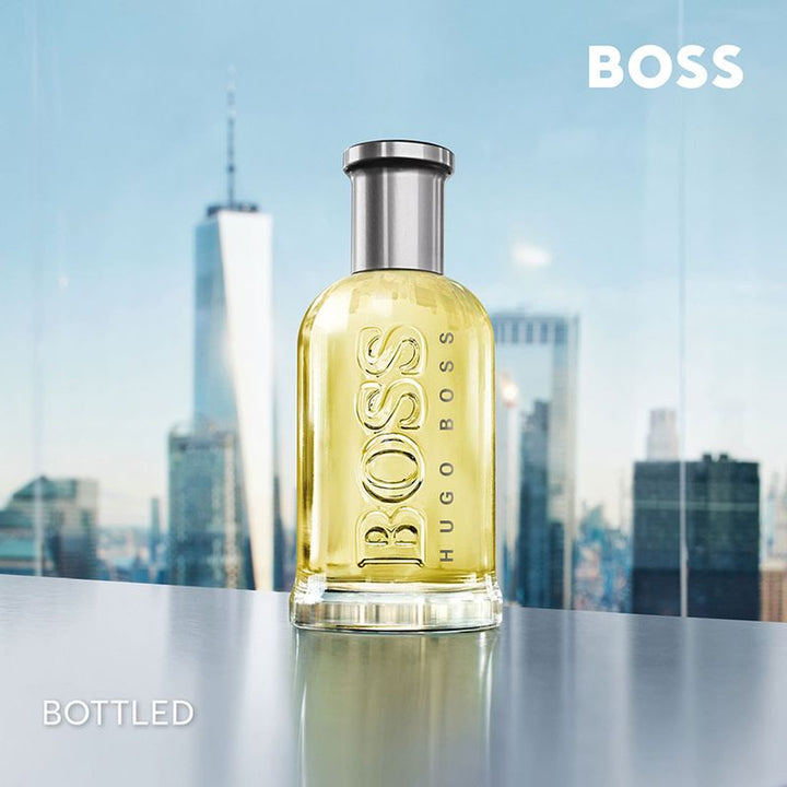 Boss Bottled Grey Eau De Toilette Spray 200ml - Fragrance London