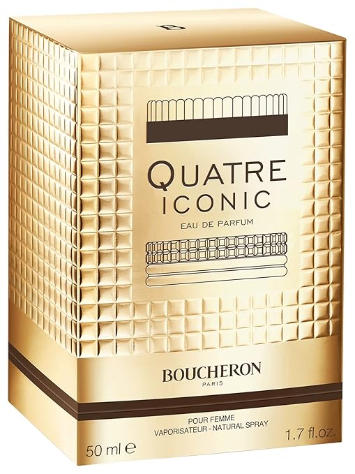 Boucheron Quatre Iconic Eau De Parfum Spray 50ml - Fragrance London