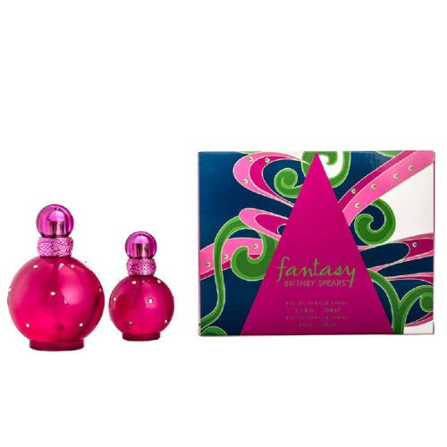 Britney Spears Fantasy Gift Set (Eau De Parfum 100ml + Eau De Parfum 30ml) - Fragrance London