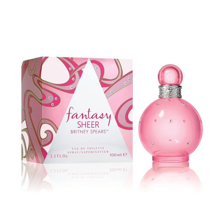 Britney Spears Fantasy Sheer Eau De Toilette Spray 100ml - Fragrance London