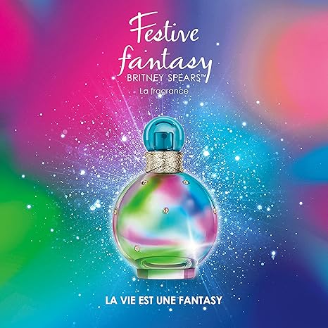Britney Spears Festive Fantasy Eau De Toilette Spray 100ml - Fragrance London