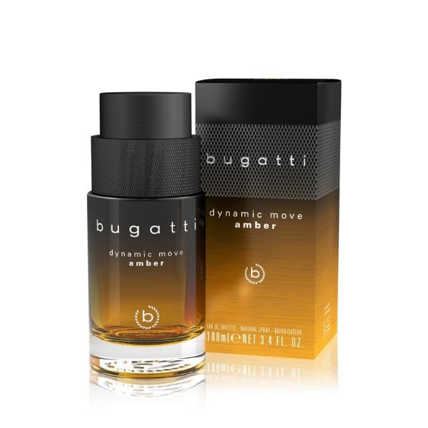 Bugatti Dynamic Move Amber Eau de Toilette Spray 100ml - Fragrance London