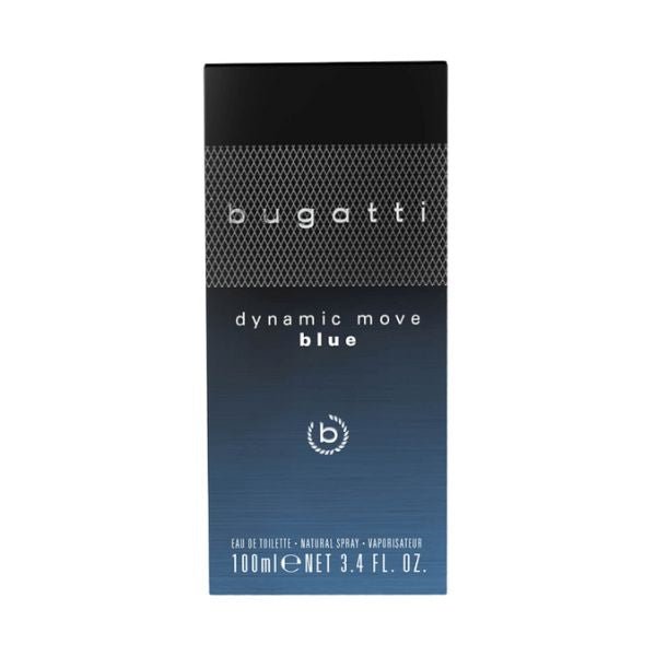 Bugatti Dynamic Move Blue Eau de Toilette Spray 100ml - Fragrance London
