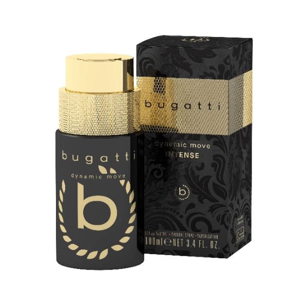 Bugatti Dynamic Move Intense Eau De Parfum Spray 100ml - Fragrance London