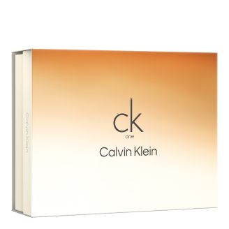 Calvin Klein CK One Gift Set (Eau De Toilette 100ml + Shower Gel 100ml + Eau De Toilette 15ml) - Fragrance London
