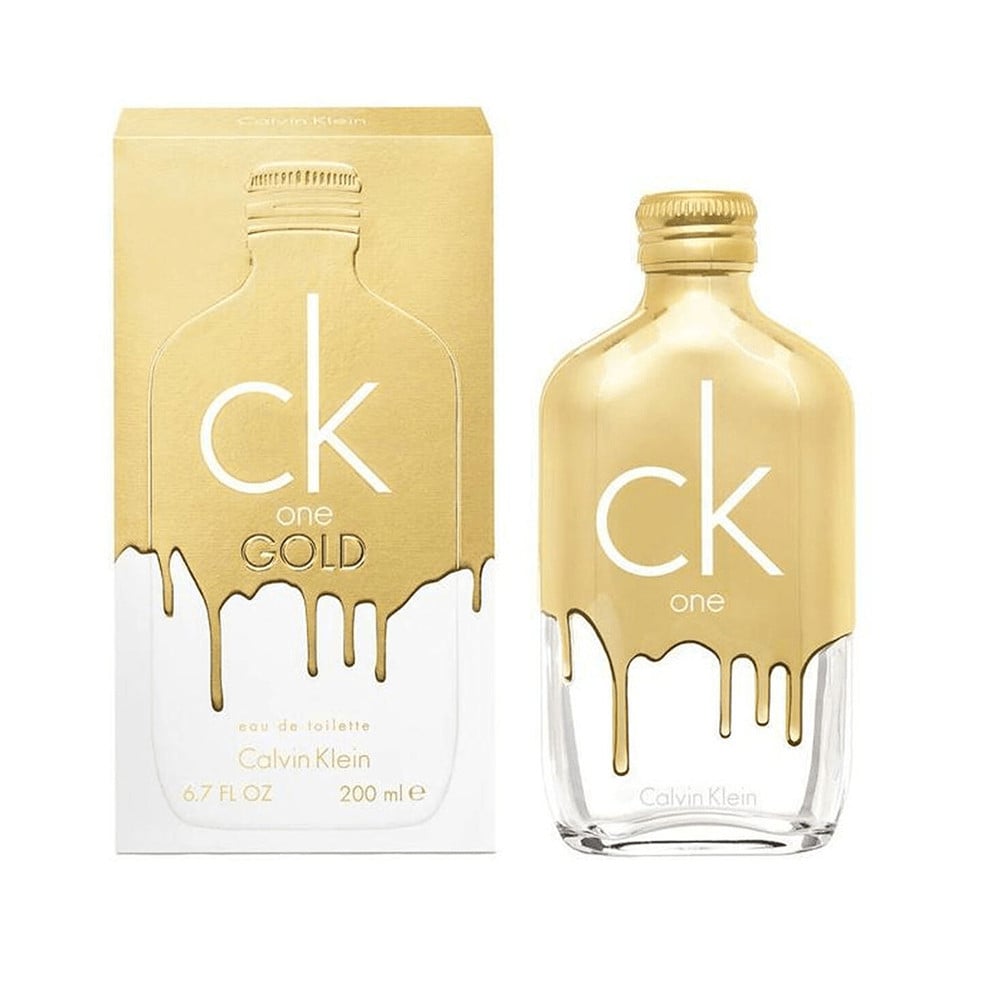 Calvin Klein CK One Gold Eau De Toilette Spray 200ml - Fragrance London