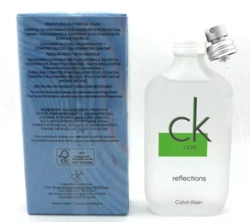 Calvin Klein Ck One Reflections Eau De Toilette Spray 100ml - Fragrance London