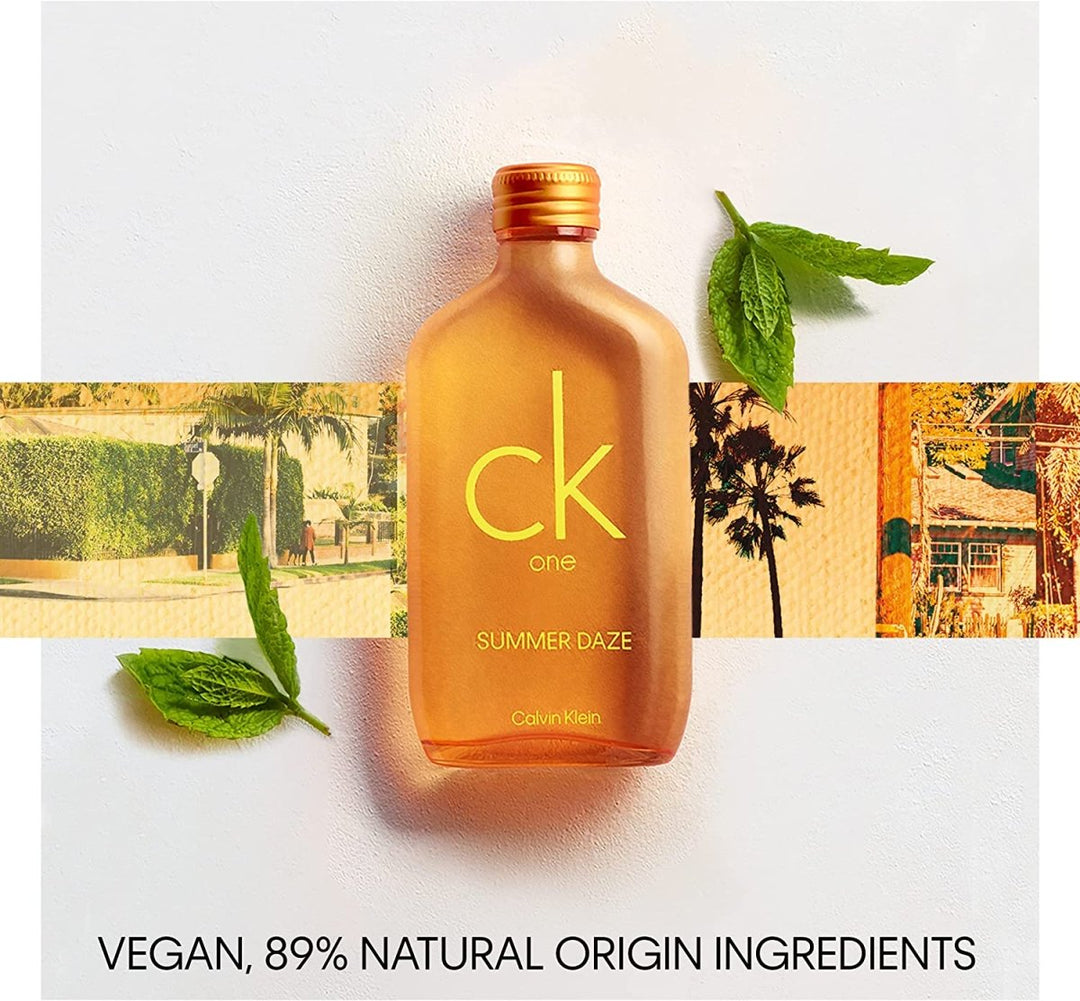 Calvin Klein ck One Summer Daze Eau De Toilette 100ml - Fragrance London