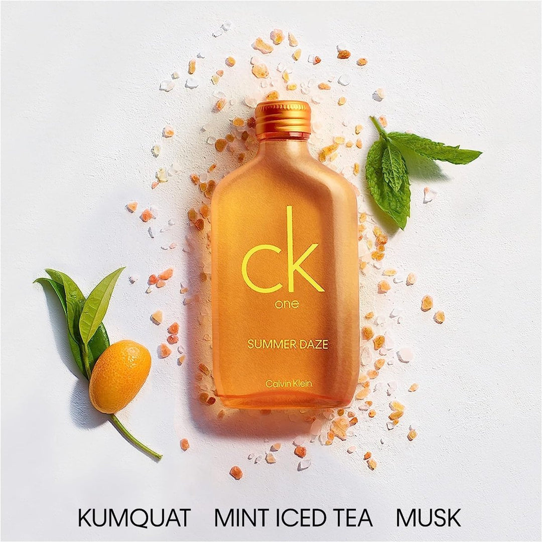 Calvin Klein ck One Summer Daze Eau De Toilette 100ml - Fragrance London