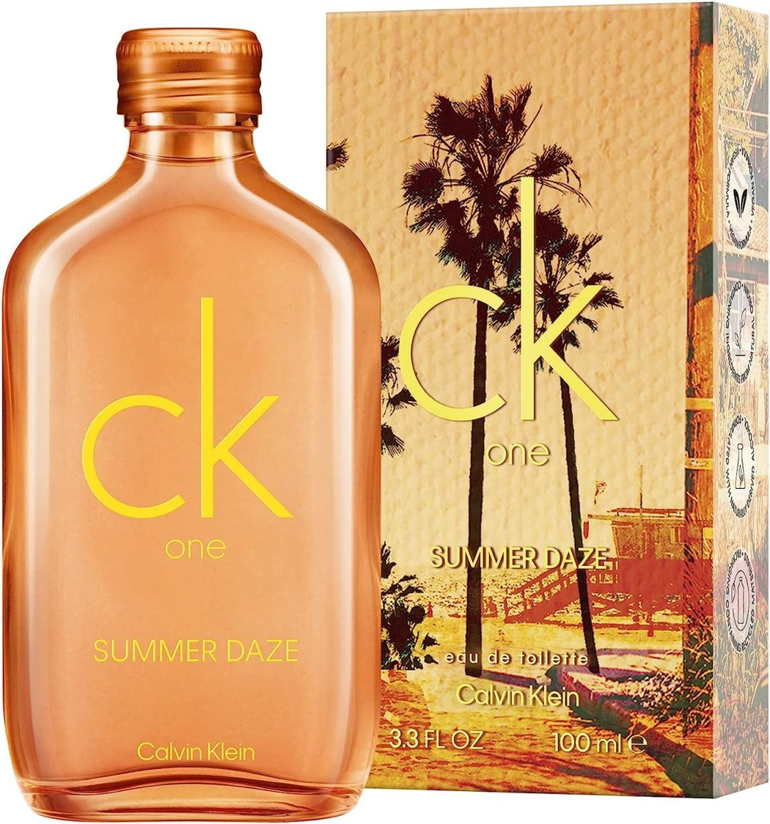 Calvin Klein ck One Summer Daze Eau De Toilette 100ml - Fragrance London