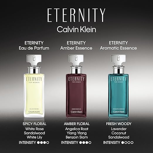 Calvin Klein Eternity Aromatic Essence For Women Parfum Intense Spray 100ml - Fragrance London