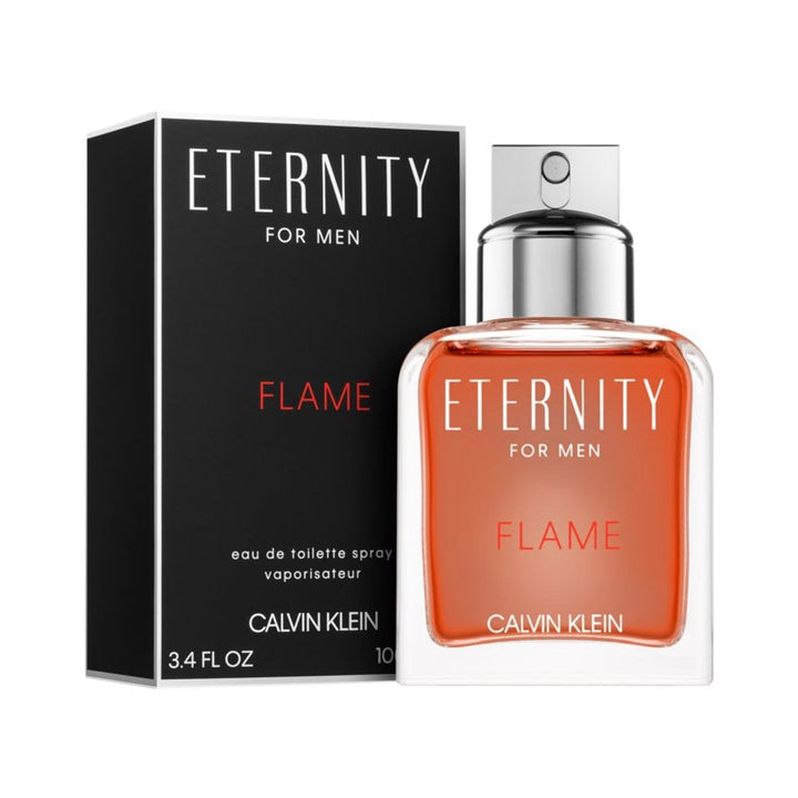 Calvin Klein Eternity Flame For Men Eau de Toilette Spray 100ml - Fragrance London