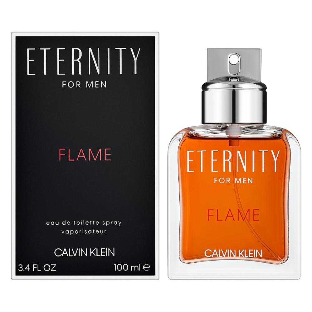 Calvin Klein Eternity Flame For Men Eau de Toilette Spray 100ml - Fragrance London