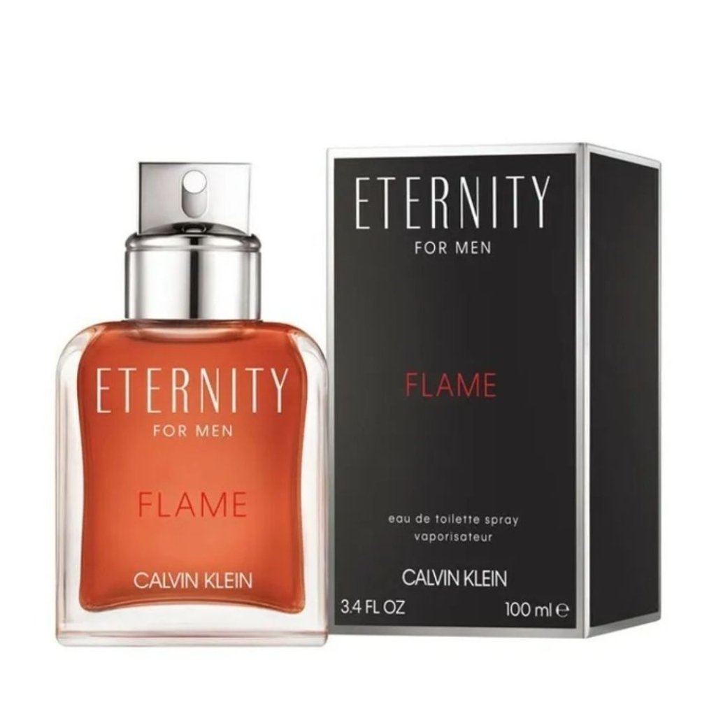 Calvin Klein Eternity Flame For Men Eau de Toilette Spray 100ml - Fragrance London