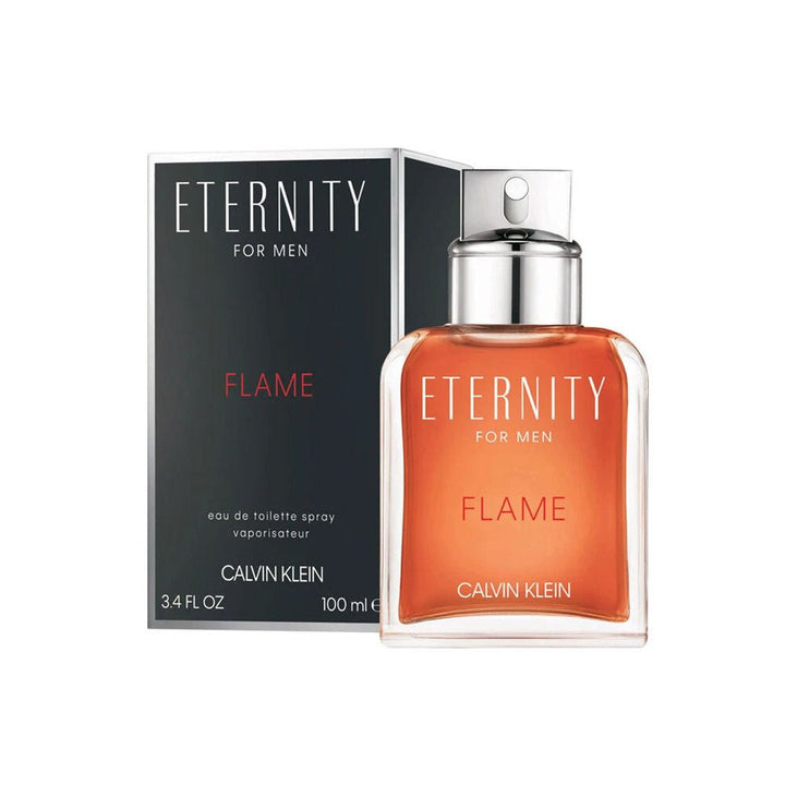Calvin Klein Eternity Flame For Men Eau de Toilette Spray 100ml - Fragrance London