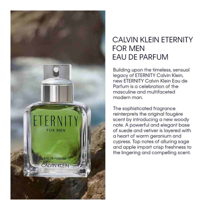 Calvin Klein Eternity for Men Aftershave 100ml - Fragrance London