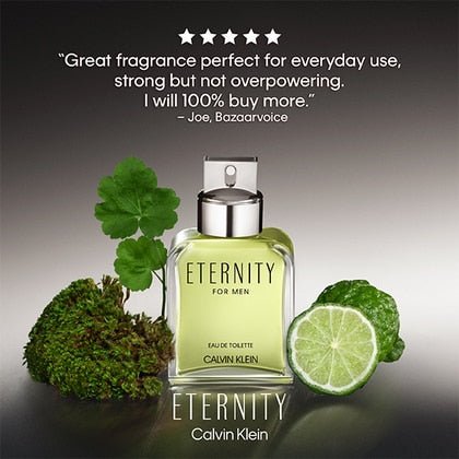 Calvin Klein Eternity for Men Eau de Toilette Spray 100ml - Fragrance London