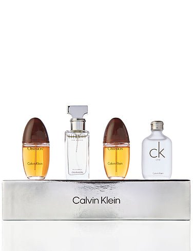 Calvin Klein Ladies Mini Gift Set (4 x 15ml) - Fragrance London