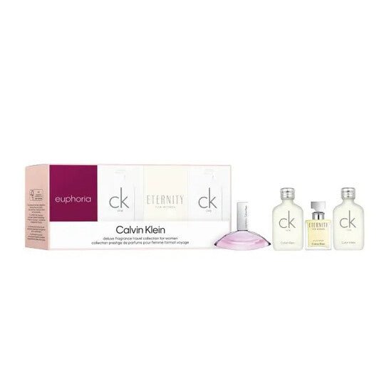 Calvin Klein Ladies Miniature Gift Set (10ml x2 + 4ml + 5ml) - Fragrance London