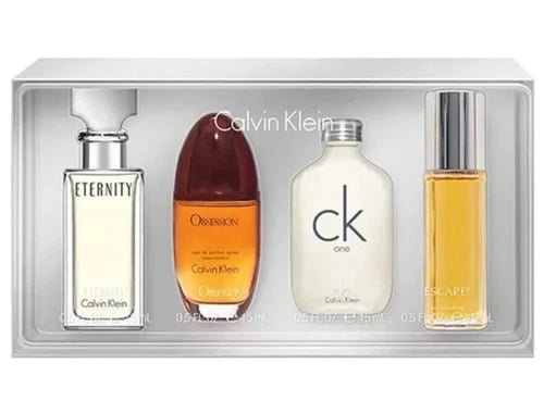 Calvin Klein Ladies Miniature Gift Set (4 x 15ml) - Fragrance London
