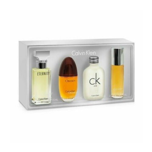 Calvin Klein Ladies Miniature Gift Set (4 x 15ml) - Fragrance London