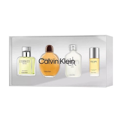Calvin Klein Men Mini Set (4 x 15ml Eau De Toilette) - Fragrance London