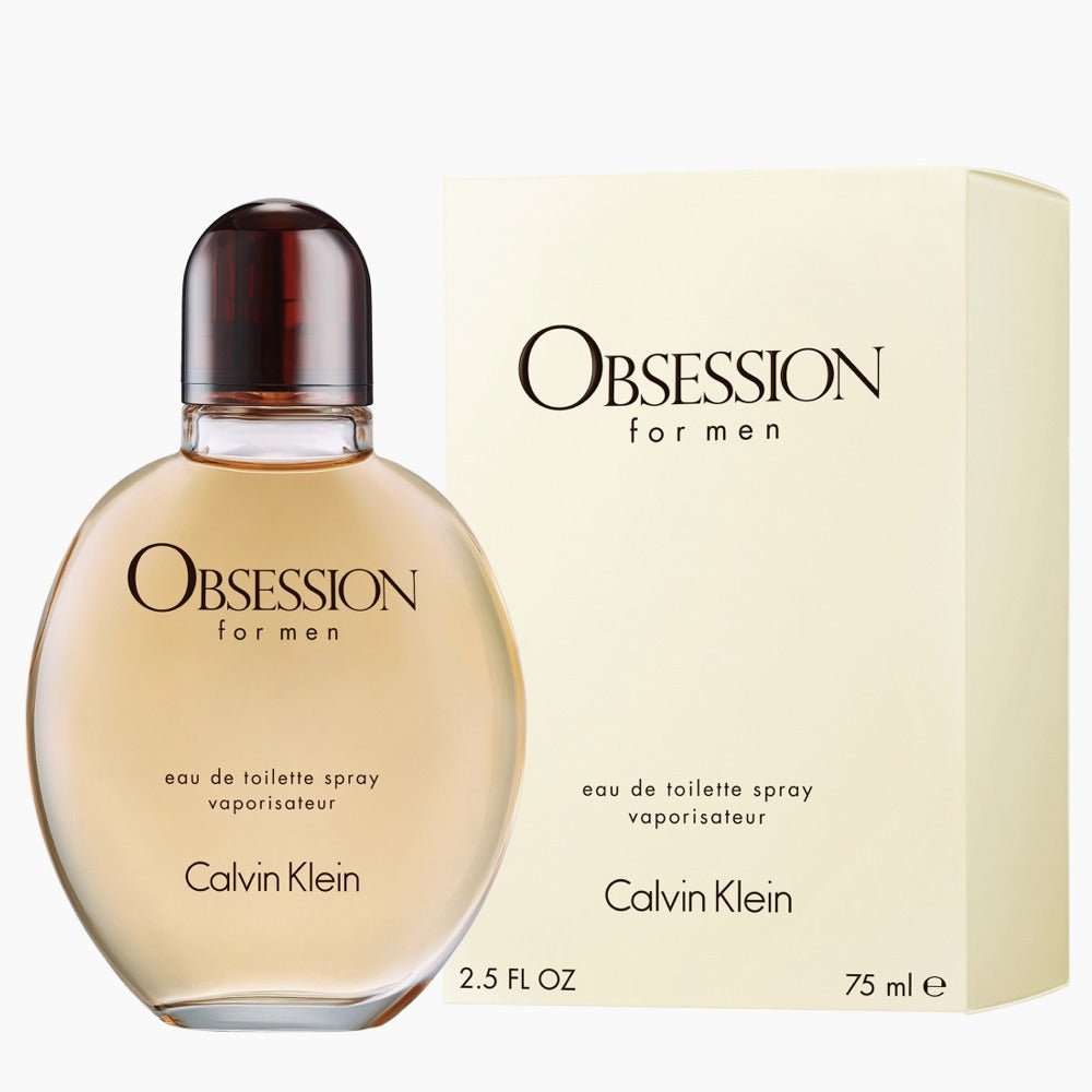 Calvin Klein Obsession for Men Eau De Toilette Spray 75ml - Fragrance London