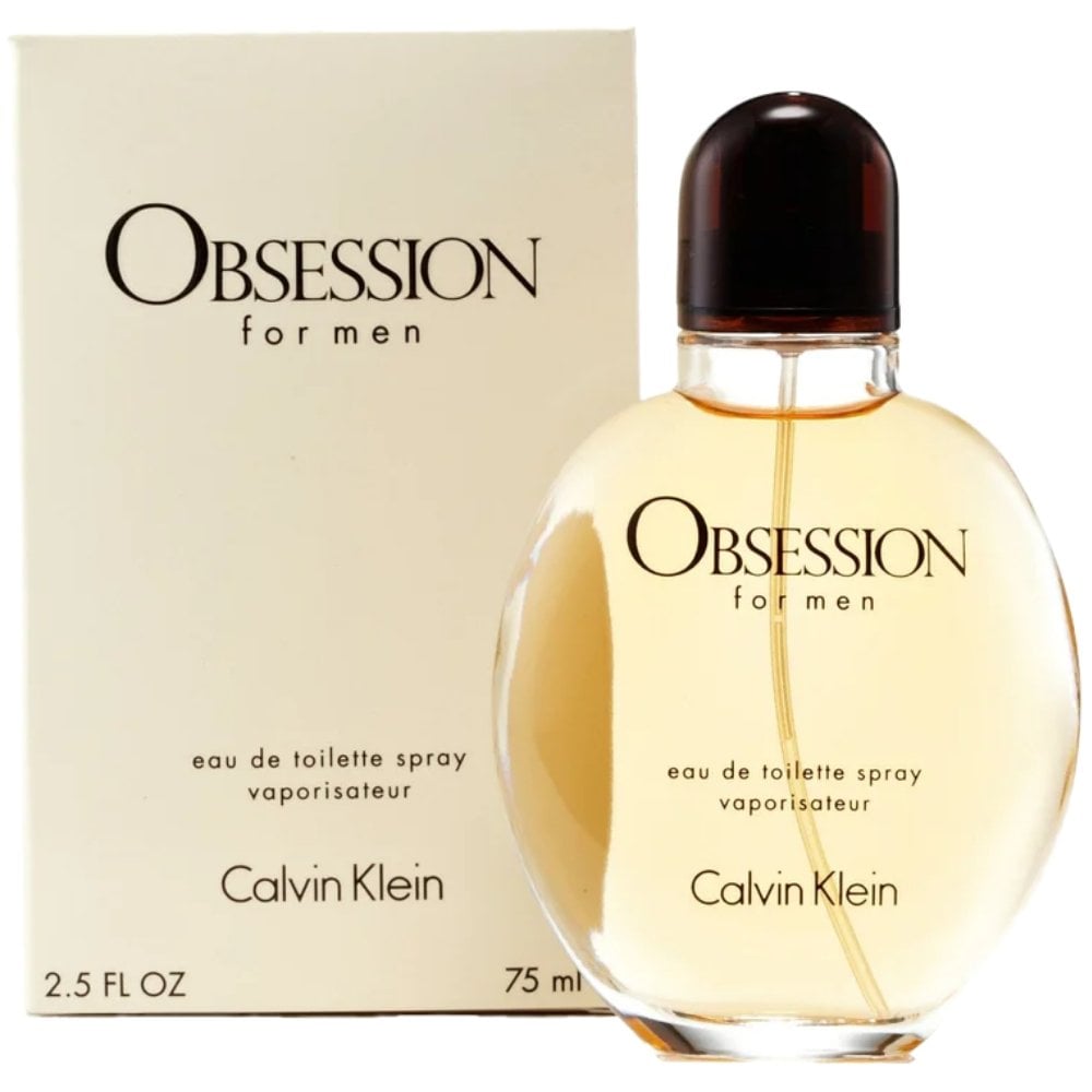 Calvin Klein Obsession for Men Eau De Toilette Spray 75ml - Fragrance London