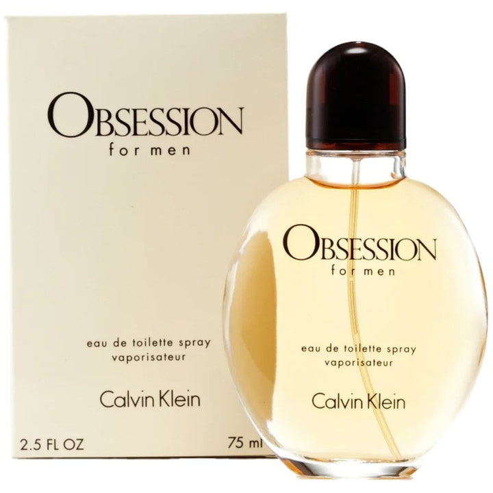 Calvin Klein Obsession for Men Eau De Toilette Spray 75ml - Fragrance London