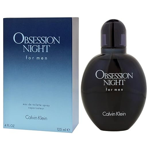 Calvin Klein Obsession Night For Men Eau de Toilette Spray 125ml - Fragrance London