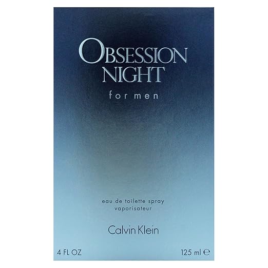 Calvin Klein Obsession Night For Men Eau de Toilette Spray 125ml - Fragrance London