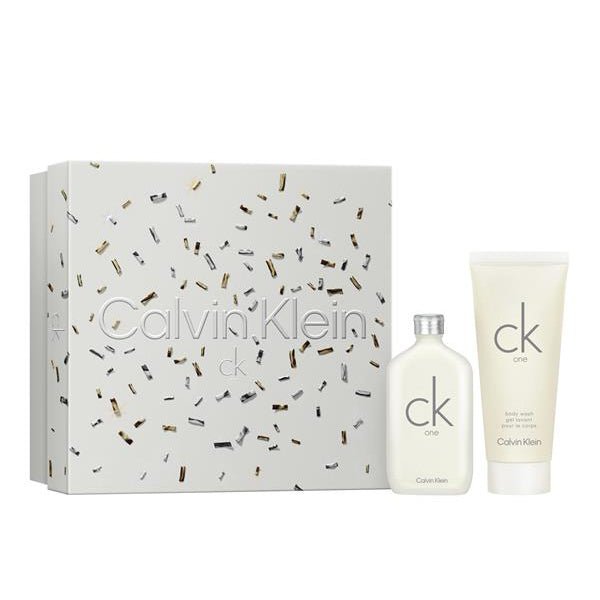 Calvin Klein One Gift Set (Eau De Toilette Spray 50ml + Shower Gel 100ml) - Fragrance London