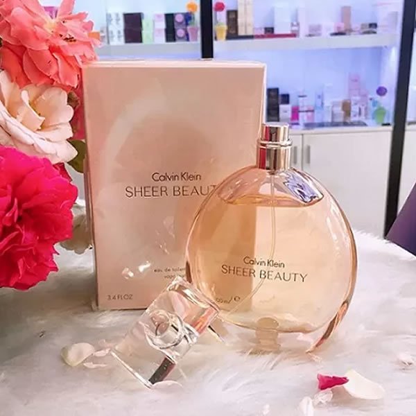Calvin Klein Sheer Beauty Eau De Toilette Spray 100ml - Fragrance London