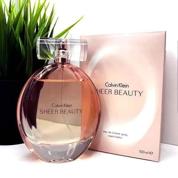 Calvin Klein Sheer Beauty Eau De Toilette Spray 100ml - Fragrance London