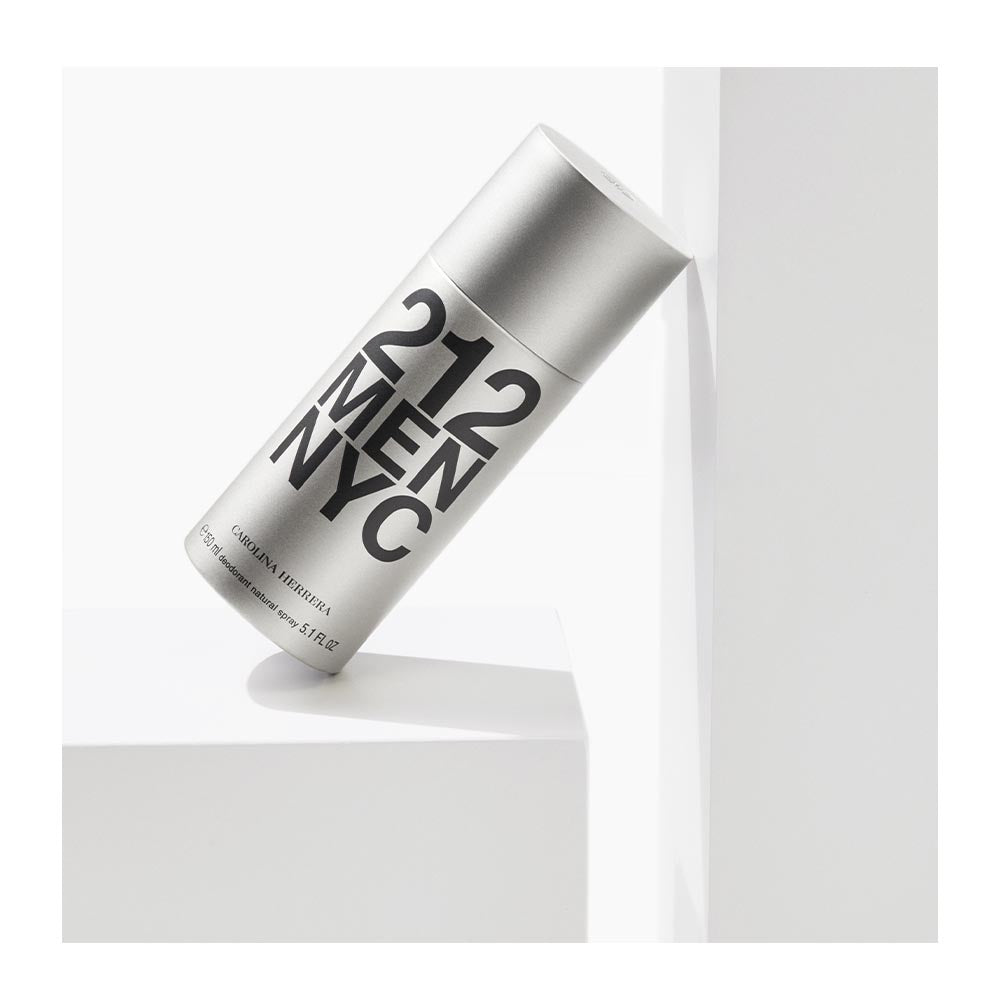 Carolina Herrera 212 Men Nyc Deodorant Spray 150ml - Fragrance London